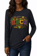 HBCU Heritage black T-shirt / long sleeve / model 032