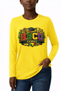 HBCU Heritage yellow T-shirt / long sleeve / model 031